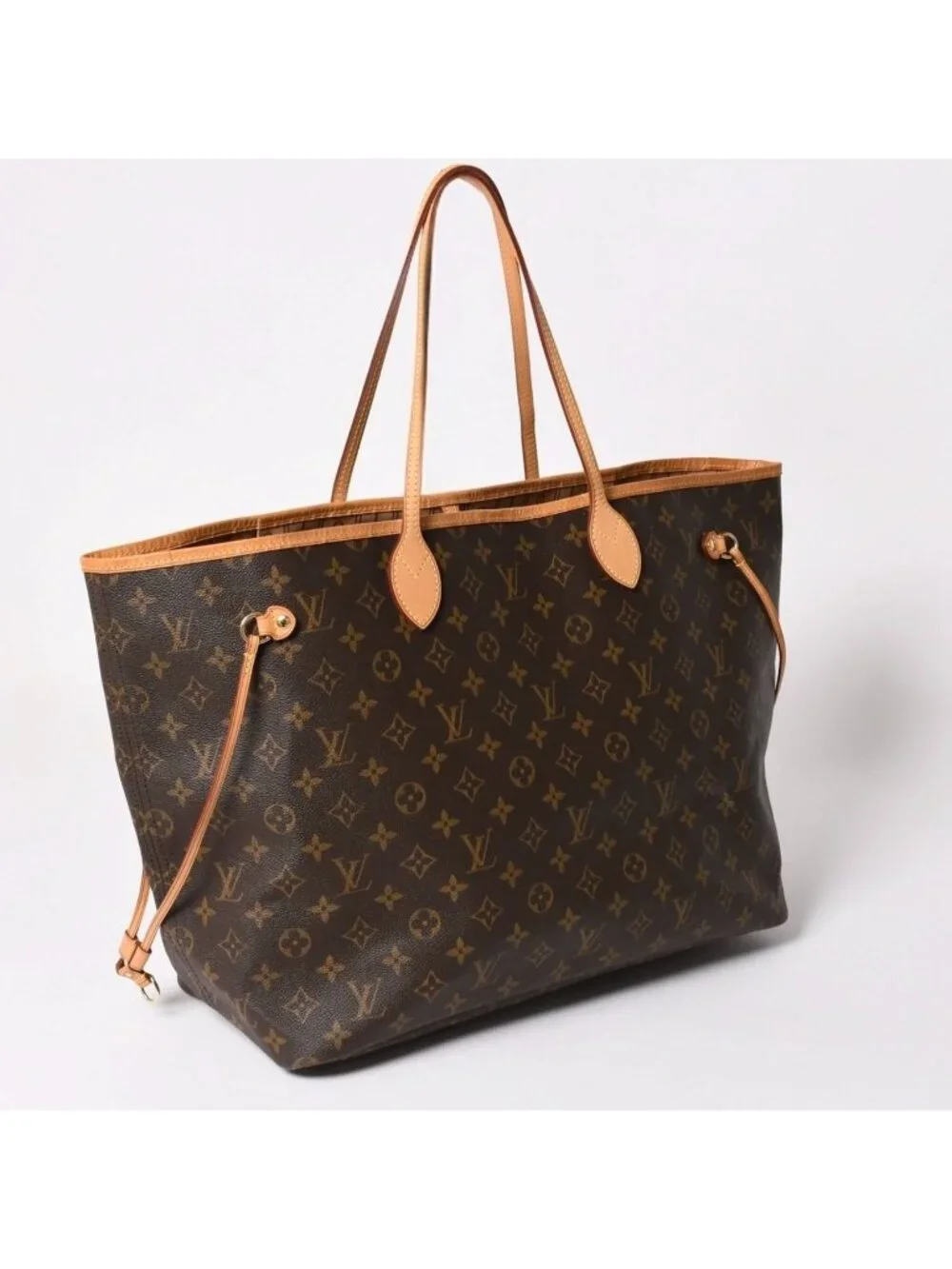 Louis Vuitton Neverfull GM Tote Bag Monogram Canvas Brown